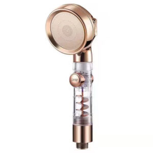 turbo pressure mini shower head – 3 mode copper
