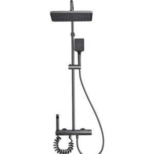 concealed thermostatic led shower set – pressure boost